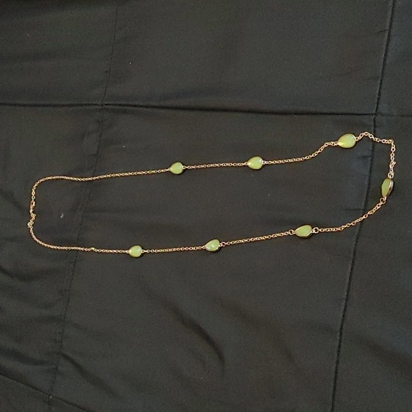 Lime Stone Necklace - Picture 3 of 3